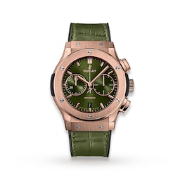 17170493 - Classic Fusion Chronograph King Gold Green 45mm