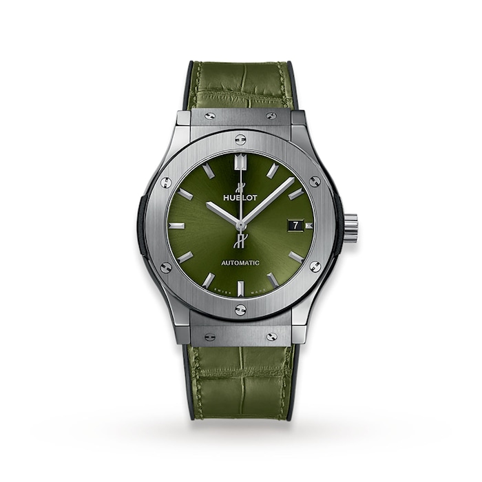 Hublot Classic Fuison Titanium Green 45mm