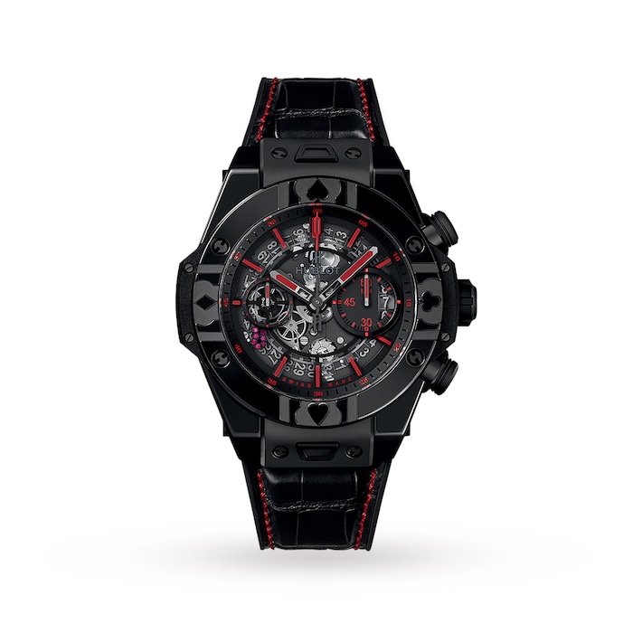 Hublot Big Bang UNICO World Poker Tour All Black Chronograph 45mm