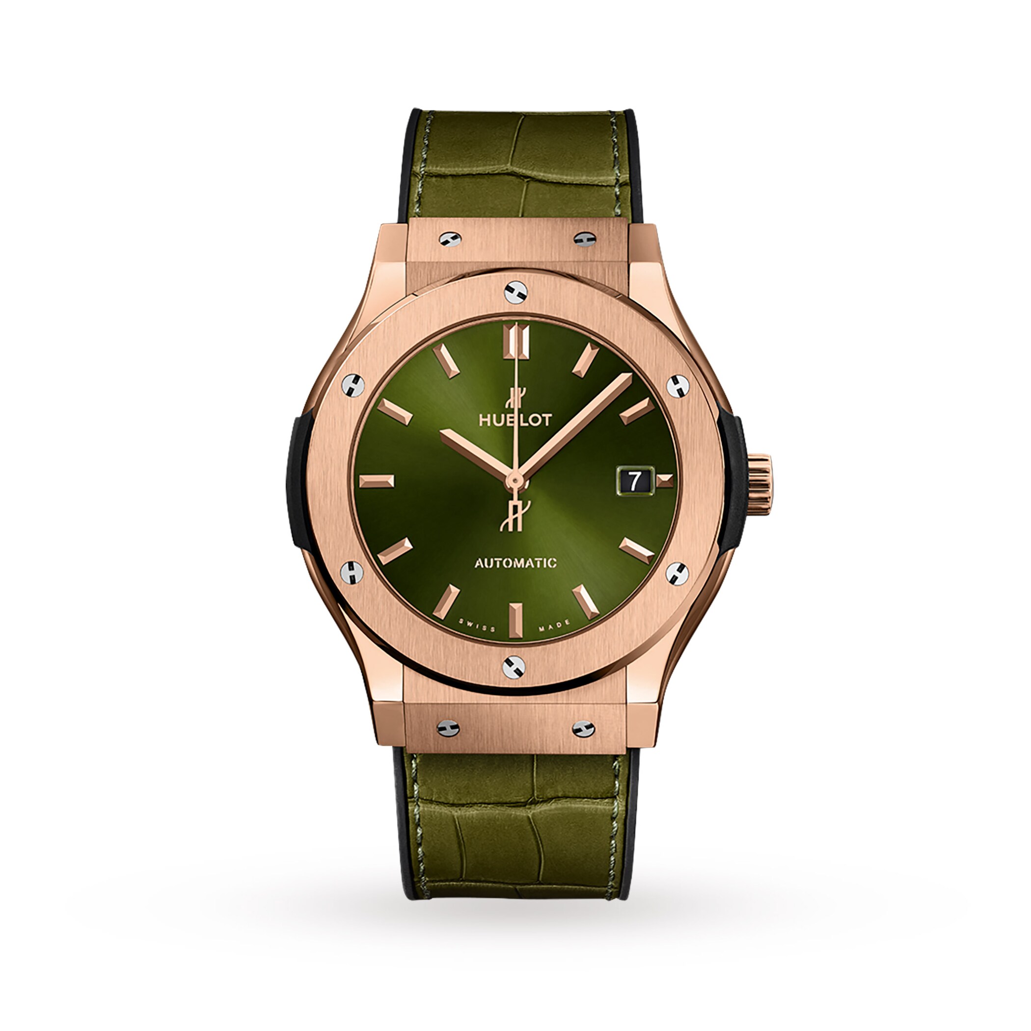 Hublot Classic Fusion King Gold Green 45mm 511 Ox 80 Lr Watches Of Switzerland Us