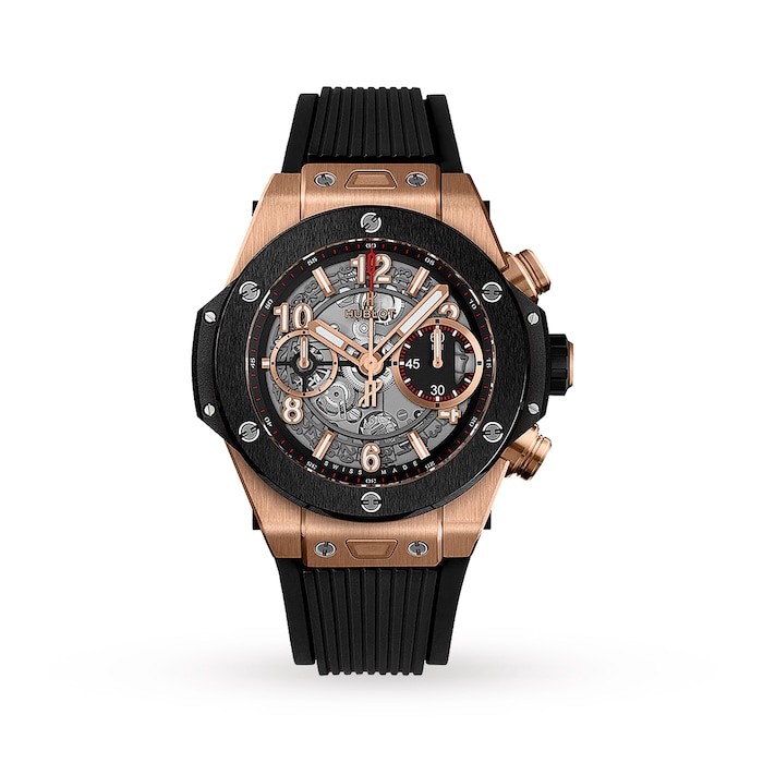 Hublot Big Bang UNICO King Gold Ceramic Chronograph 42mm