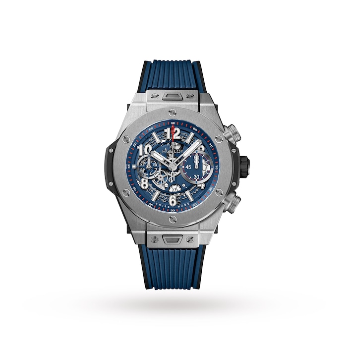 Hublot Big Bang UNICO Titanium Blue Chronograph 45mm