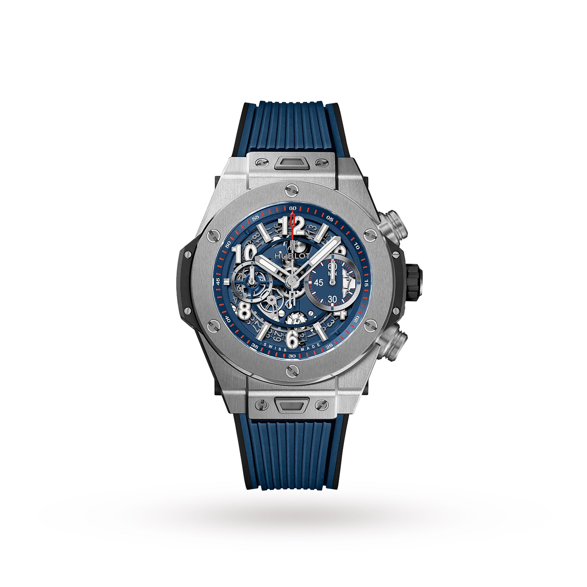 Hublot Big Bang UNICO Titanium Blue Chronograph 45mm