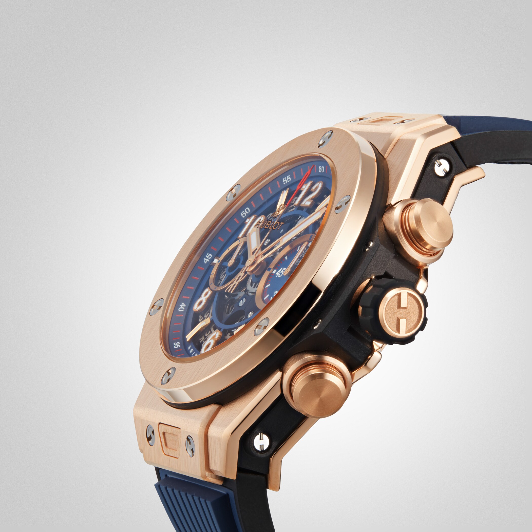 Hublot Big Bang UNICO King Gold Blue 45mm
