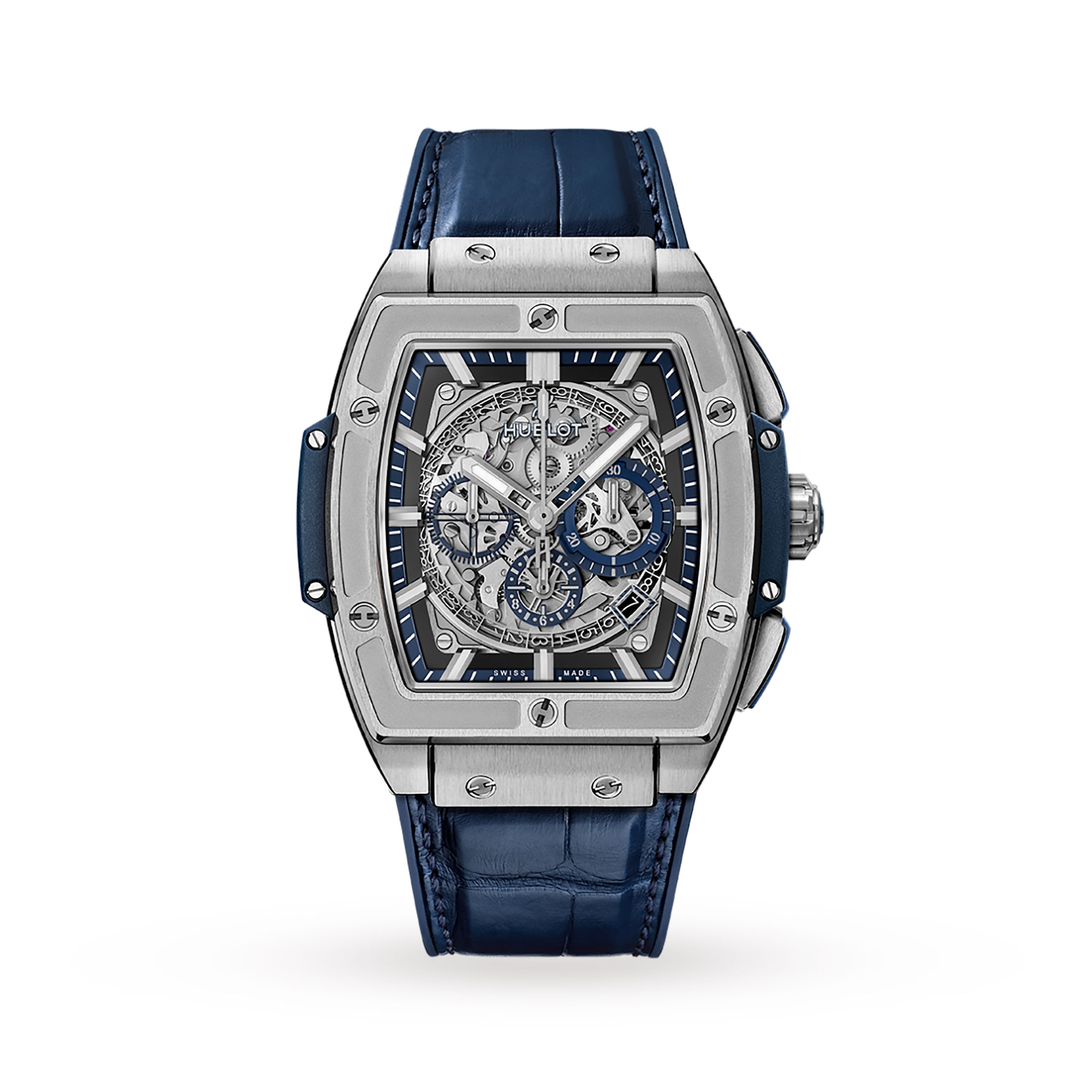 Hublot Spirit of Big Bang Titanium Blue Chronograph 42mm