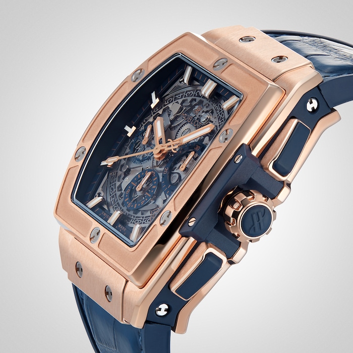 Hublot Spirit of Big Bang King Gold Blue Chronograph 42mm