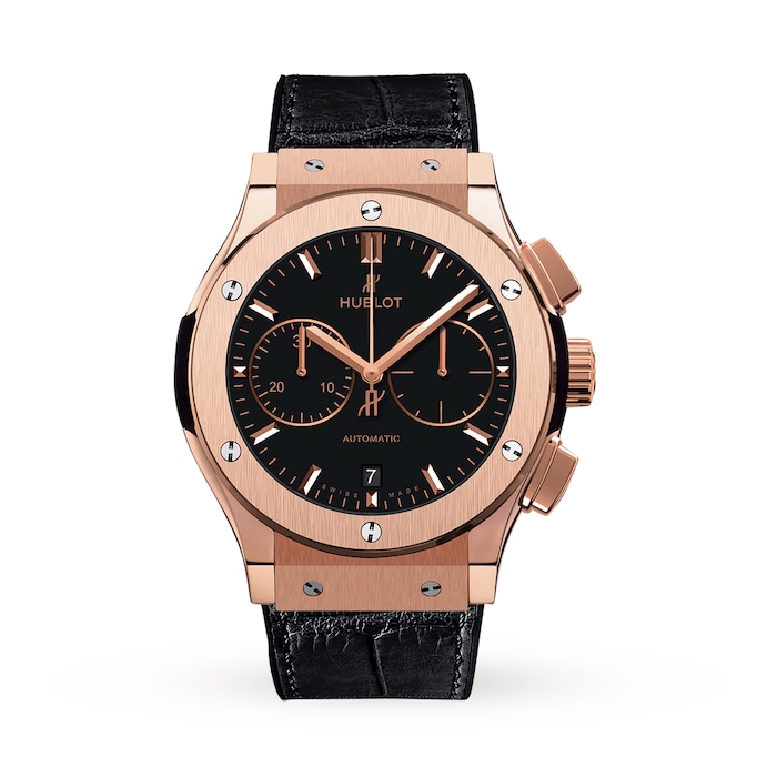 Hublot Classic Fusion Chronograph King Gold Pave 45mm