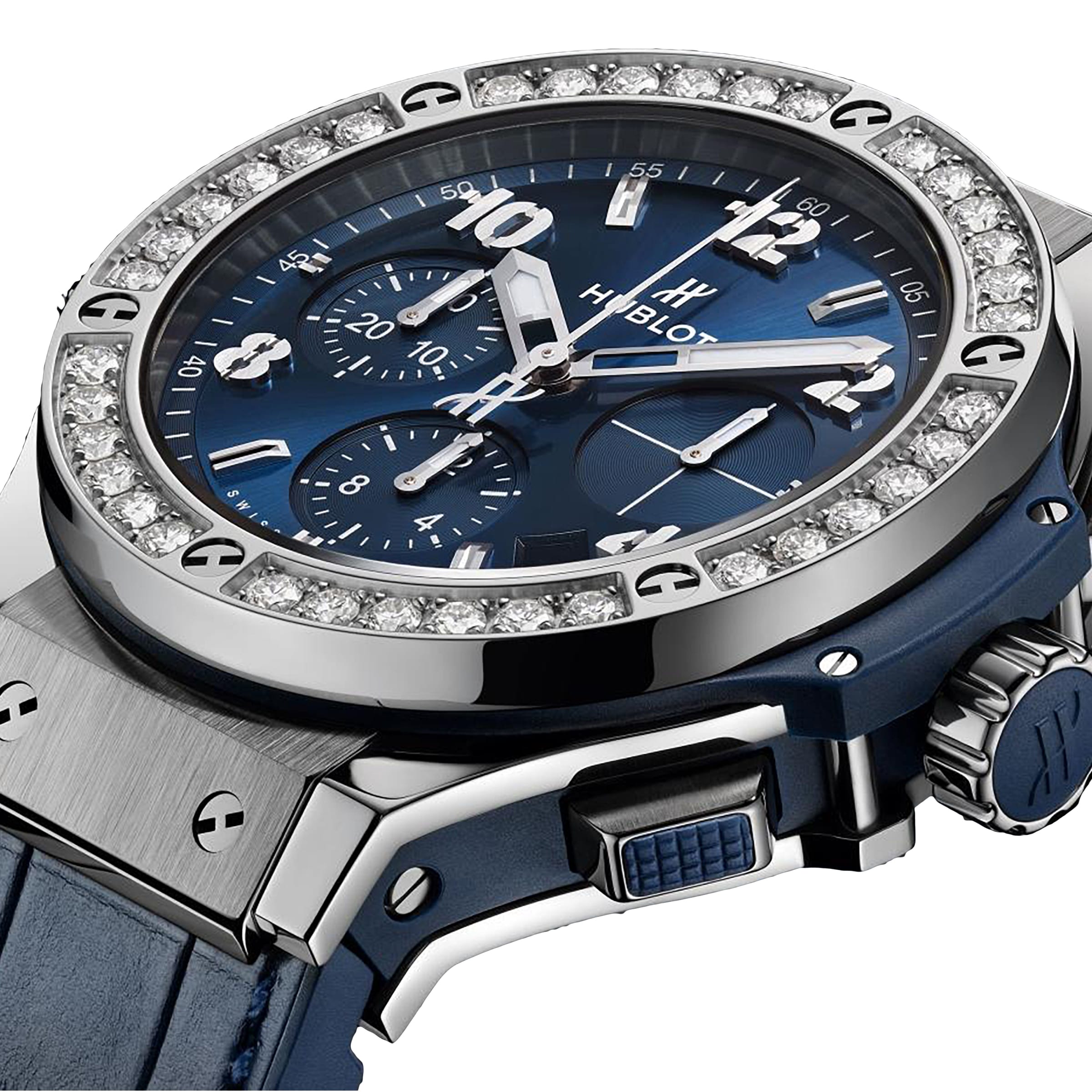 Hublot big hotsell bang blue diamond