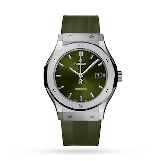 Hublot Classic Fusion Green Titanium 42mm