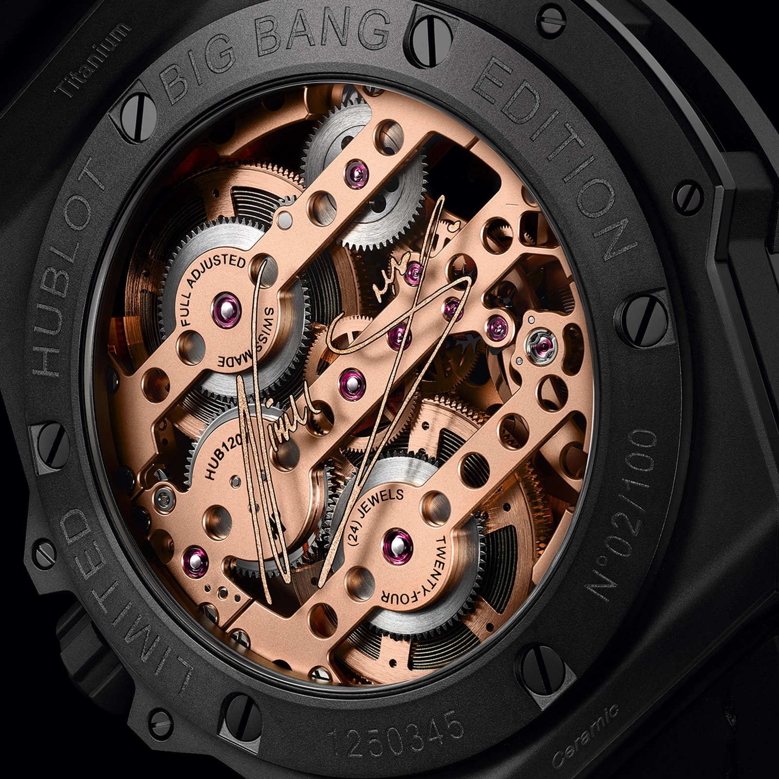 Hublot Big Bang Meca-10 Nicky Jam Ceramic Manual Winding Chronograph 45mm