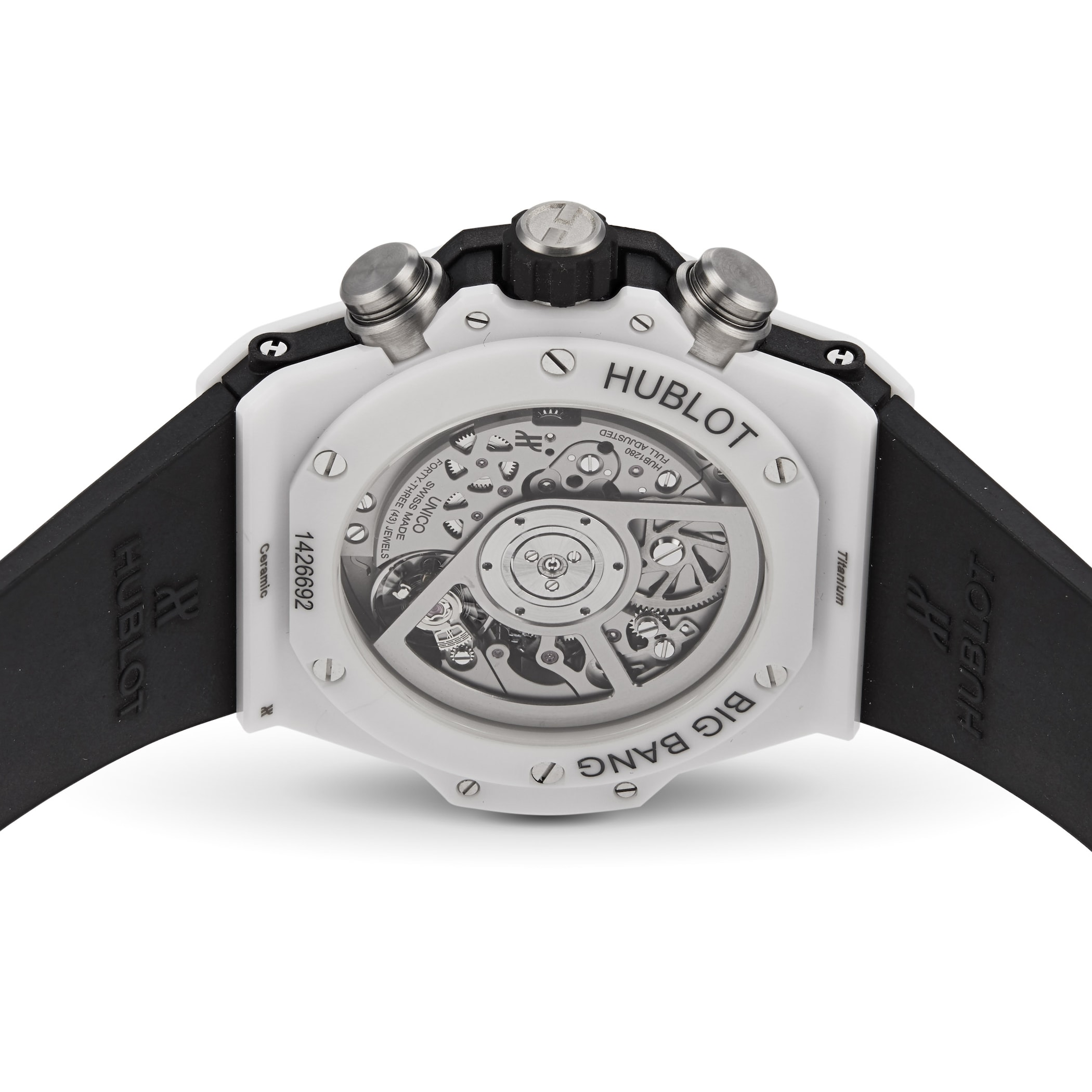 Hublot Big Bang Unico White Ceramic Automatic Chronograph 42mm Hublot Big Bang Unico White Ceramic Automatic Chronograph 42mm