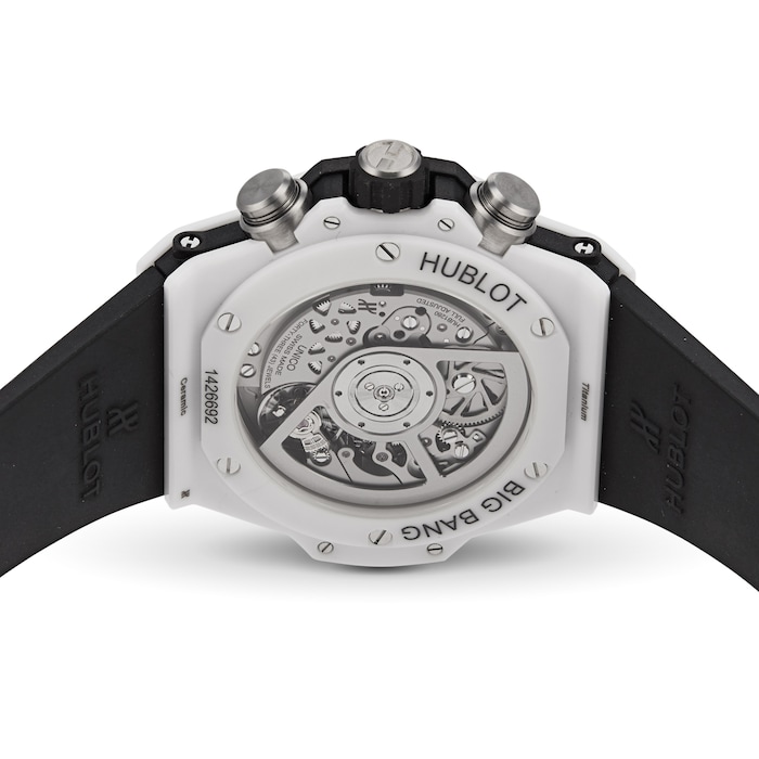 Hublot Big Bang Unico White Ceramic Automatic Chronograph 42mm