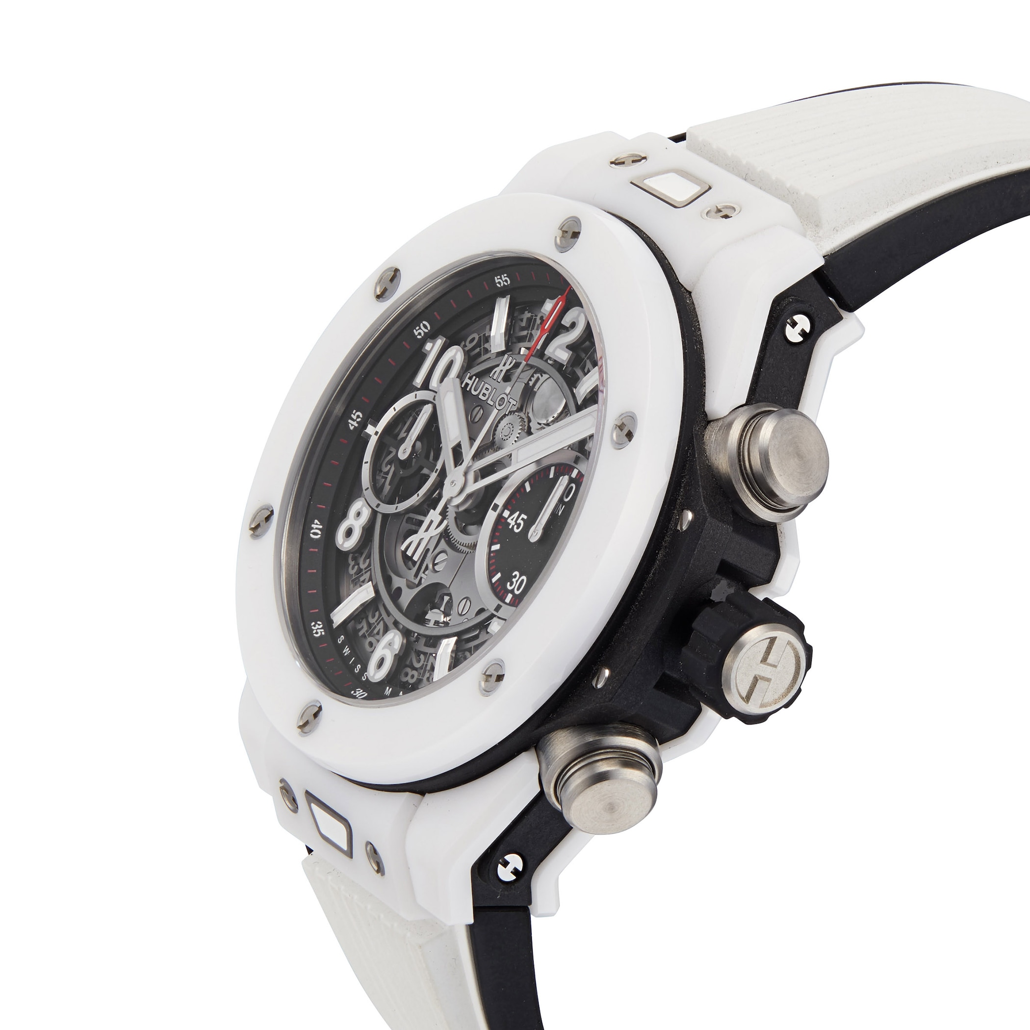 Hublot Big Bang Unico White Ceramic Automatic Chronograph 42mm Hublot Big Bang Unico White Ceramic Automatic Chronograph 42mm