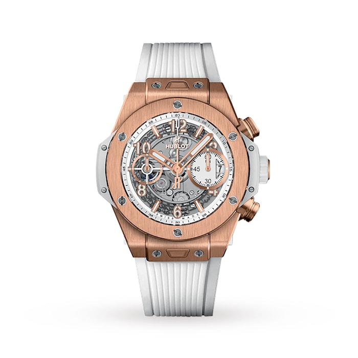 Hublot Big Bang Unico King Gold White Automatic Chronograph 42mm