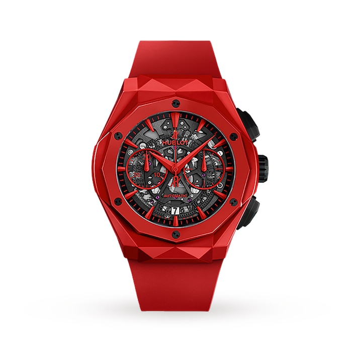 Hublot Classic Fusion Aerofusion Chronograph Orlinski Red Ceramic Automatic 45mm