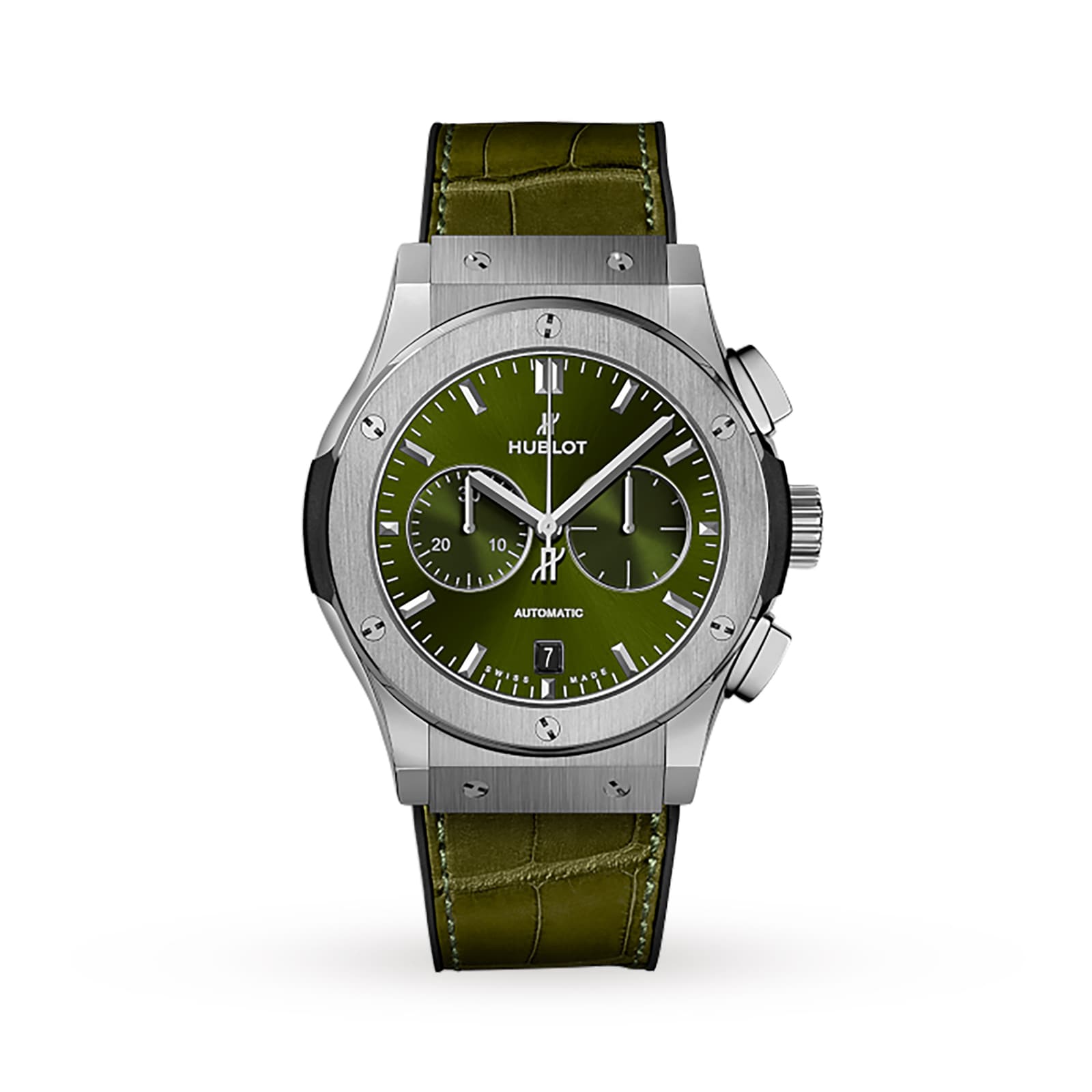 Hublot Classic Fusion Chronograph Titanium Green Automatic 42mm