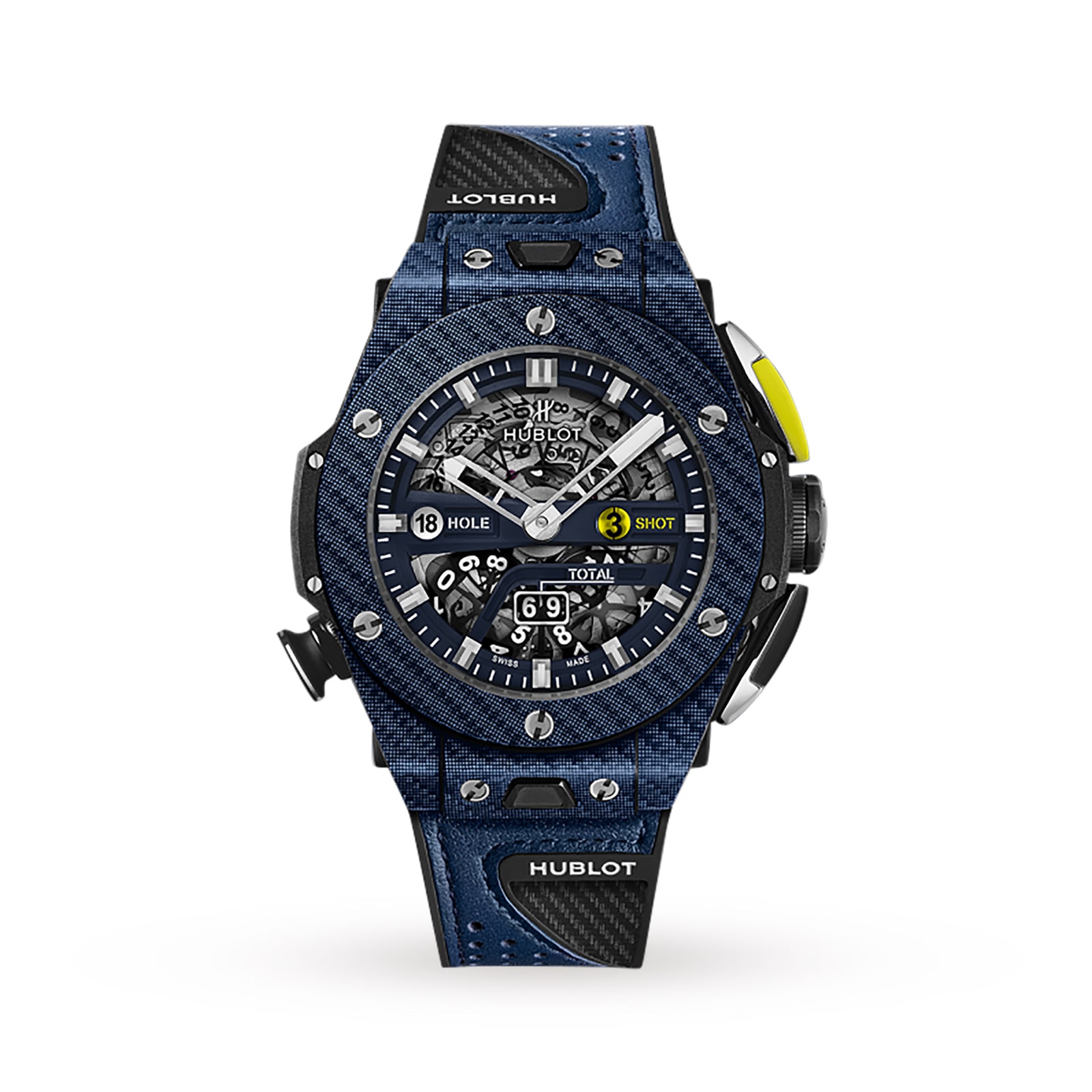 Big bang unico golf clearance blue carbon