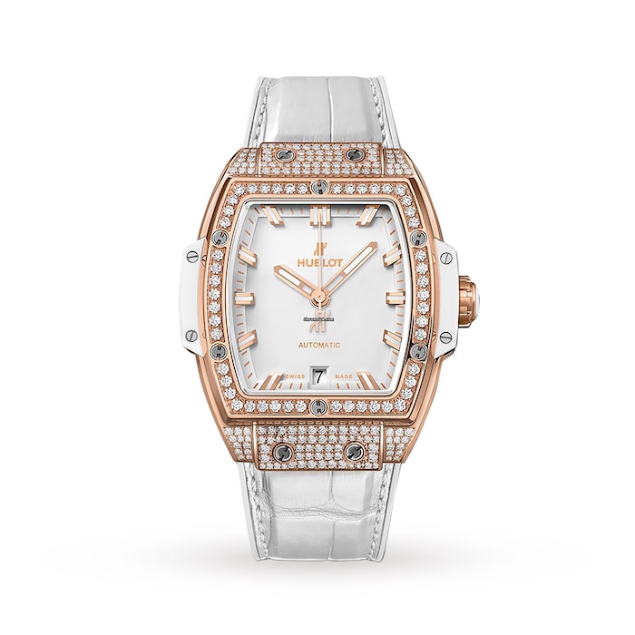 Hublot Spirit of Big Bang King Gold White Pavé 39mm