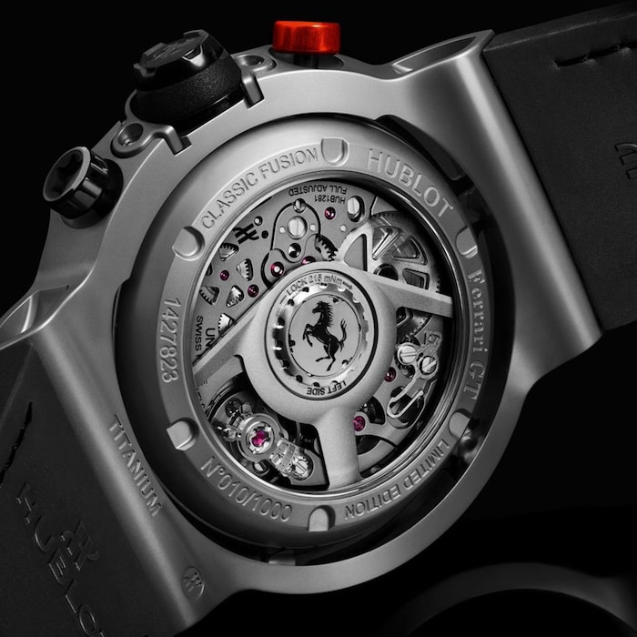 Hublot Classic Fusion Ferrari GT Titanium Chronograph 45mm