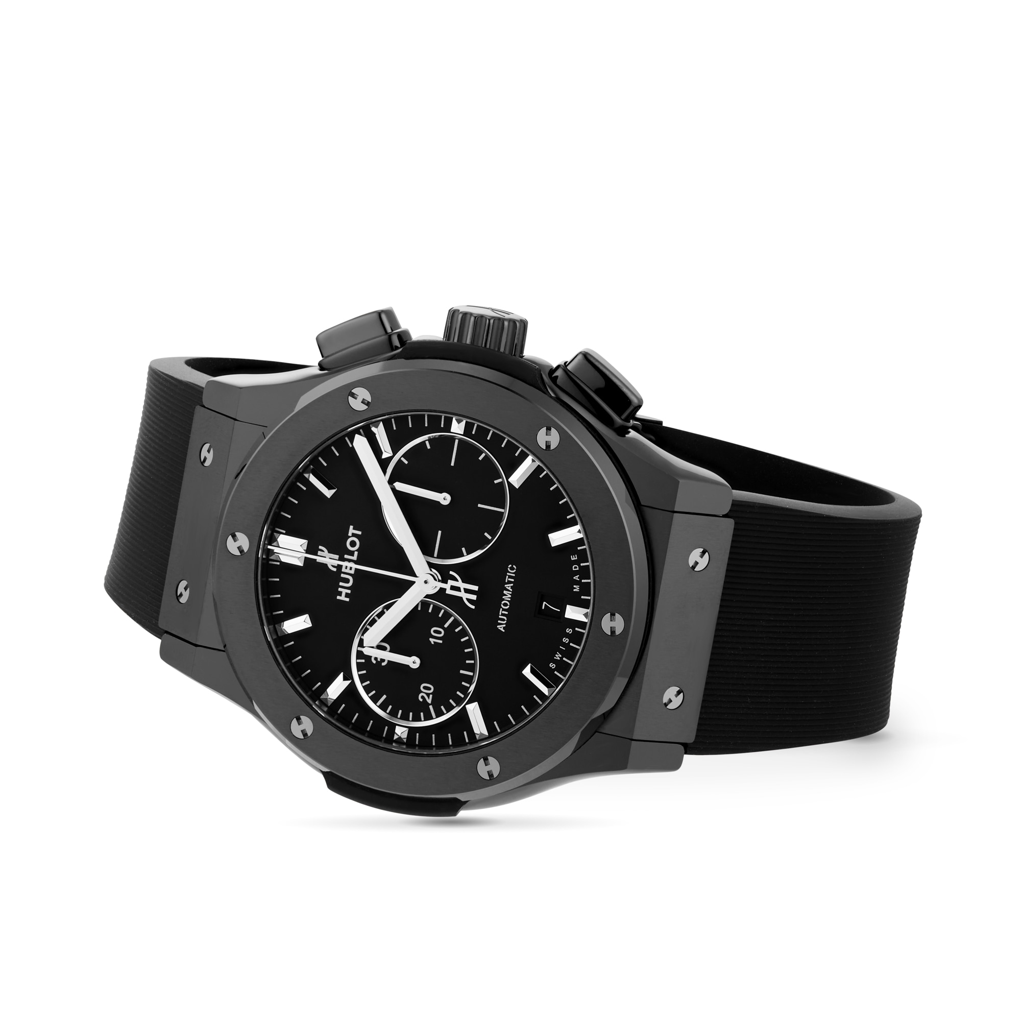 Hublot Classic Fusion Chronograph Black Magic 45mm 521.CM.1171.RX Watches Of Switzerland UK