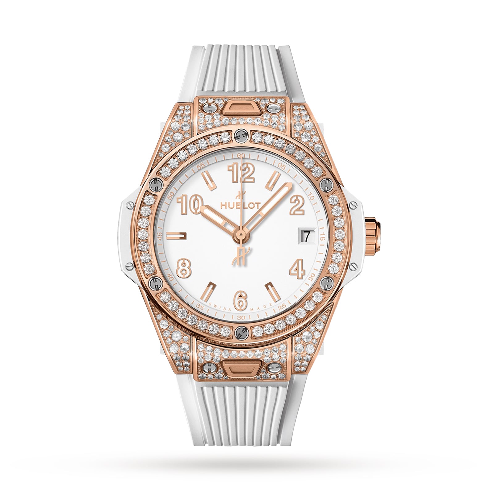 Hublot Big Bang One Click King Gold White Pavé 39mm