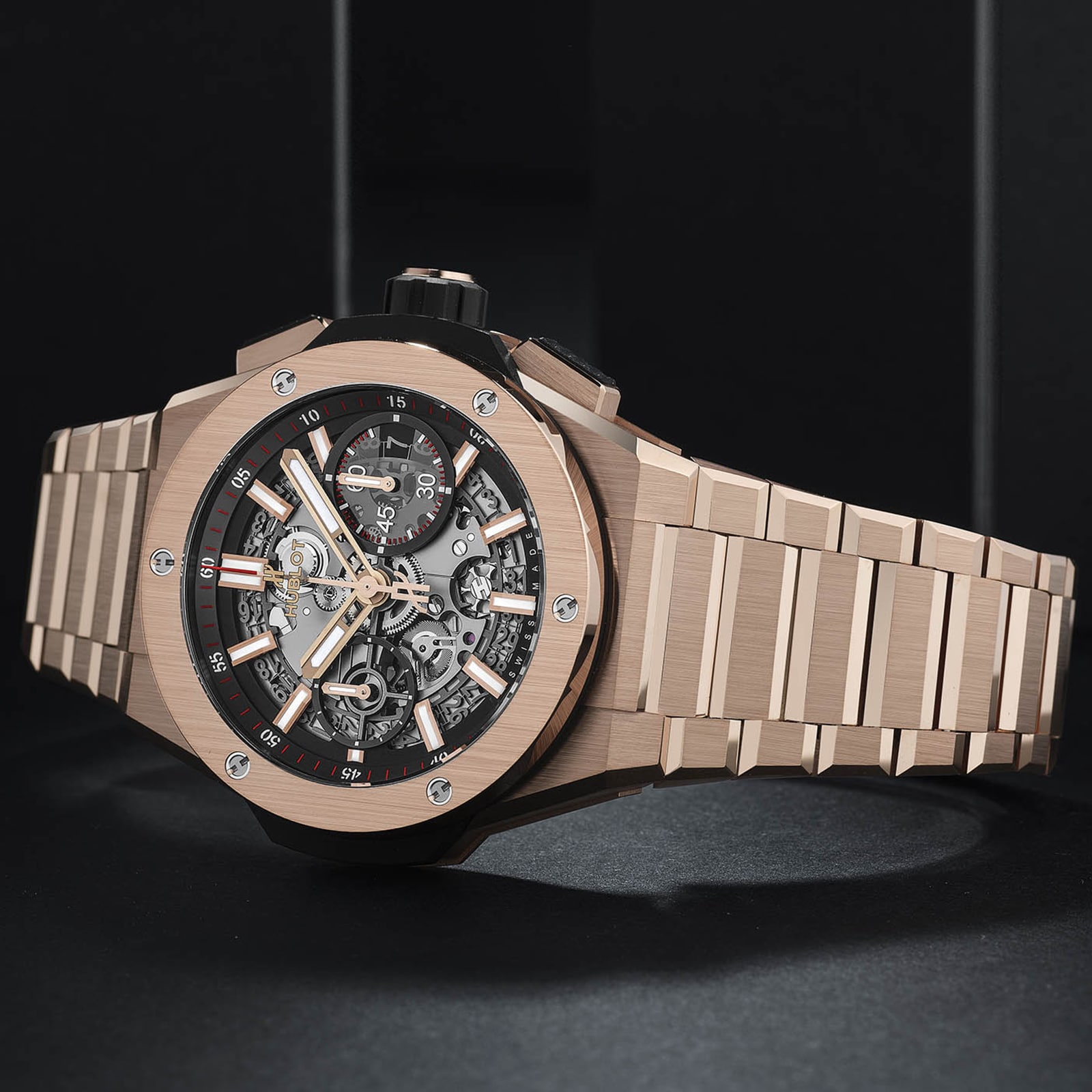 Hublot rose gold on sale chronograph