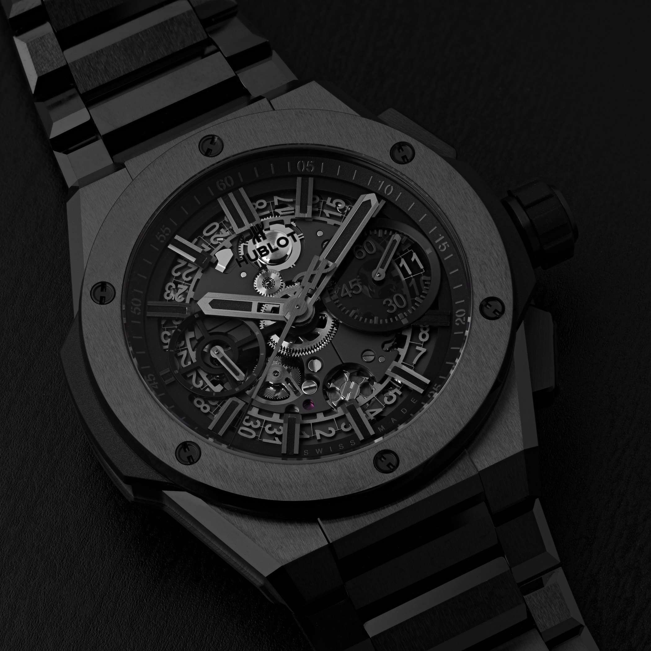 Hublot Big Bang Integrated All Black Chronograph 42mm Hublot Big Bang Integrated All Black Chronograph 42mm