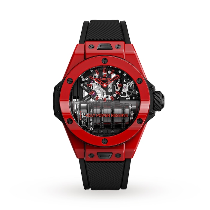 Hublot Big Bang MP-11 Power Reserve 14 Days Red Magic Chronograph 45mm