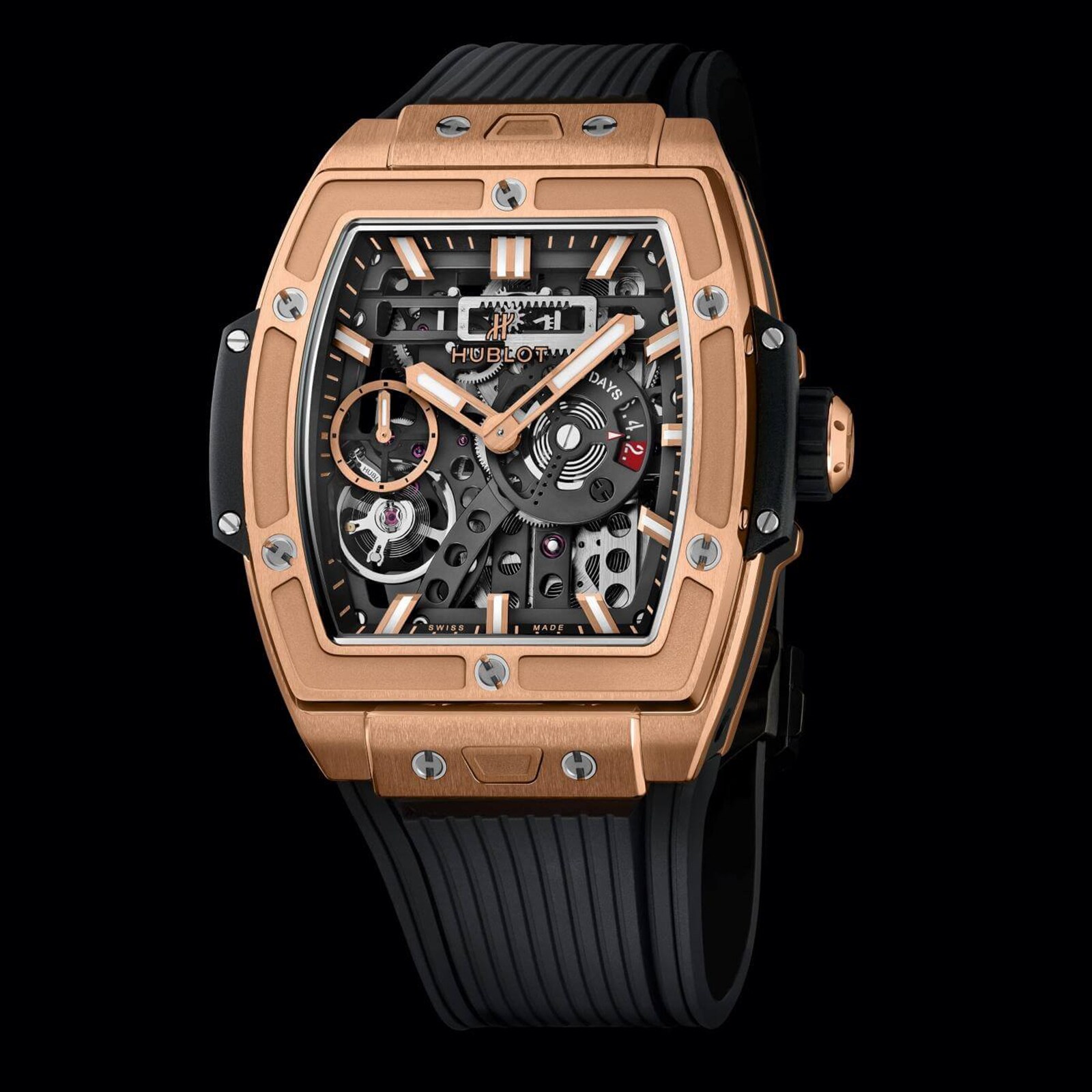 Hublot Horloge Spirit of Big Bang Meca-010 King Gold 45mm Hublot Horloge Spirit of Big Bang Meca-010 King Gold 45mm