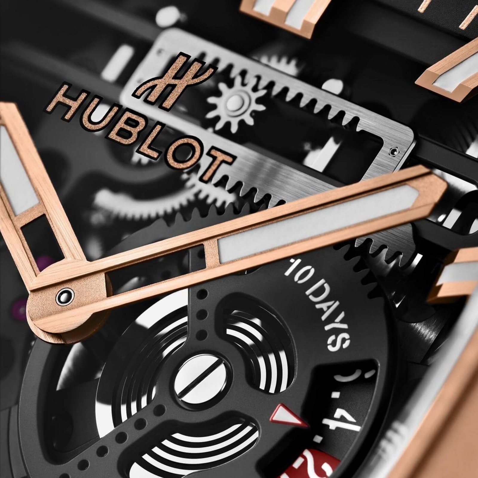 Hublot Horloge Spirit of Big Bang Meca-010 King Gold 45mm Hublot Horloge Spirit of Big Bang Meca-010 King Gold 45mm