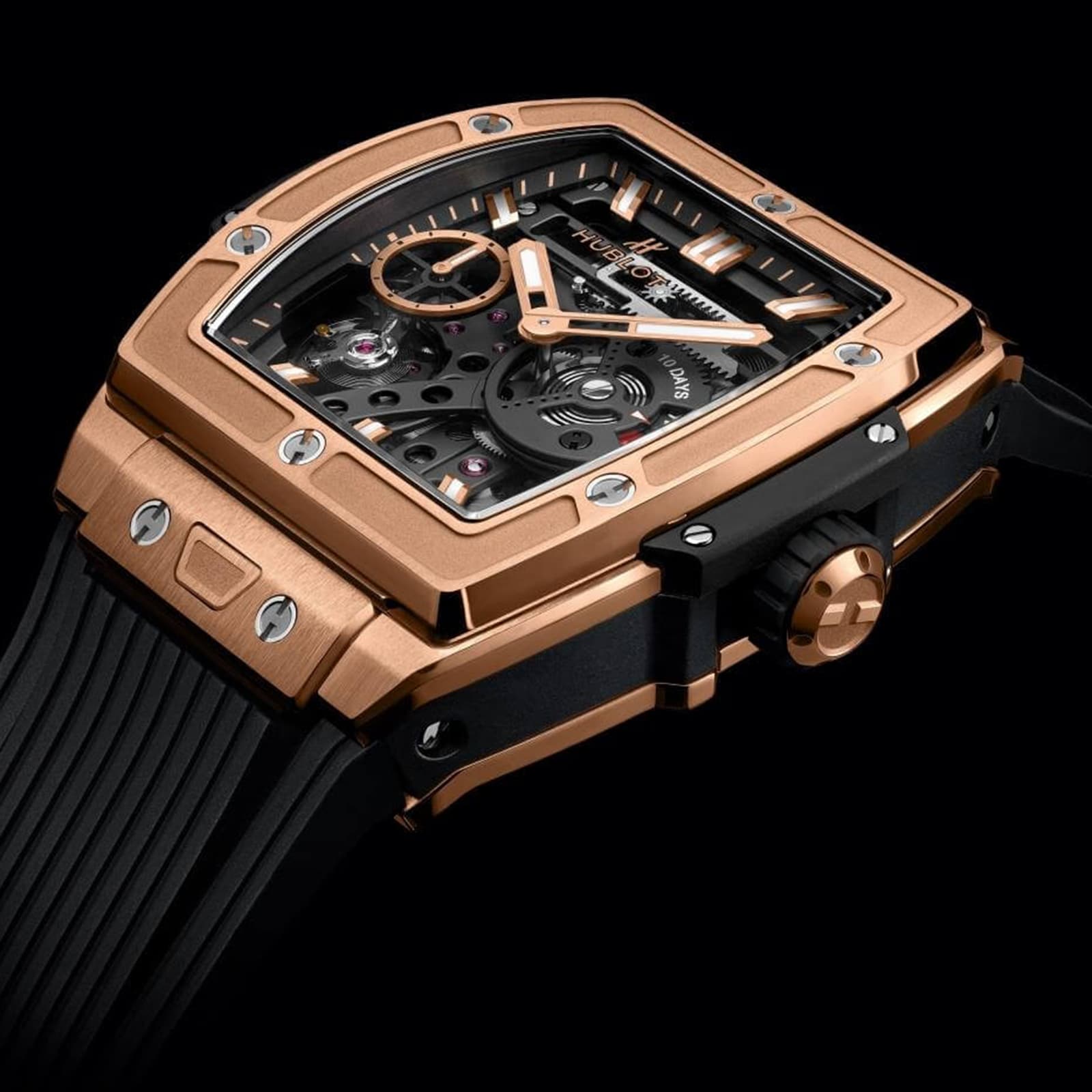 Hublot Horloge Spirit of Big Bang Meca-010 King Gold 45mm Hublot Horloge Spirit of Big Bang Meca-010 King Gold 45mm