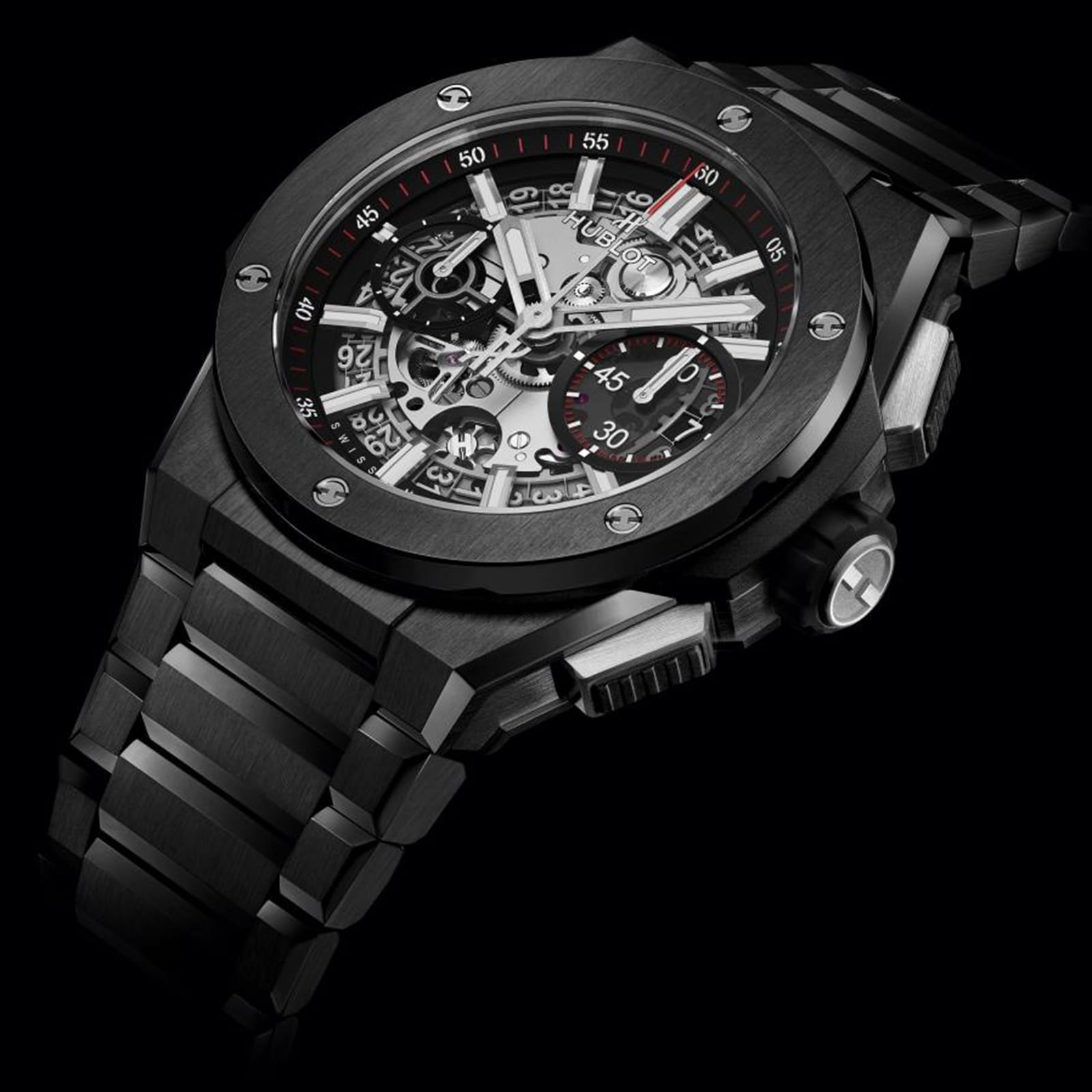 Hublot all black big bang hot sale