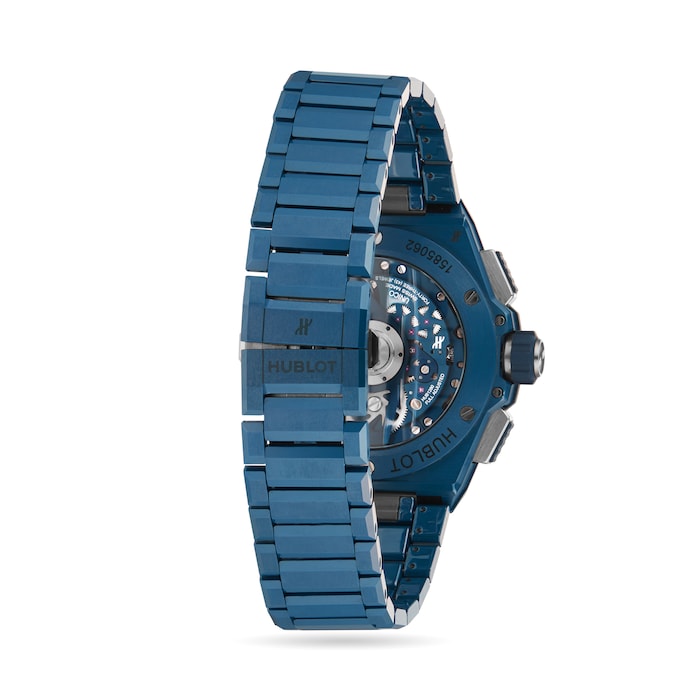 Hublot Big Bang Integrated Blue Ceramic 42mm Mens Watch