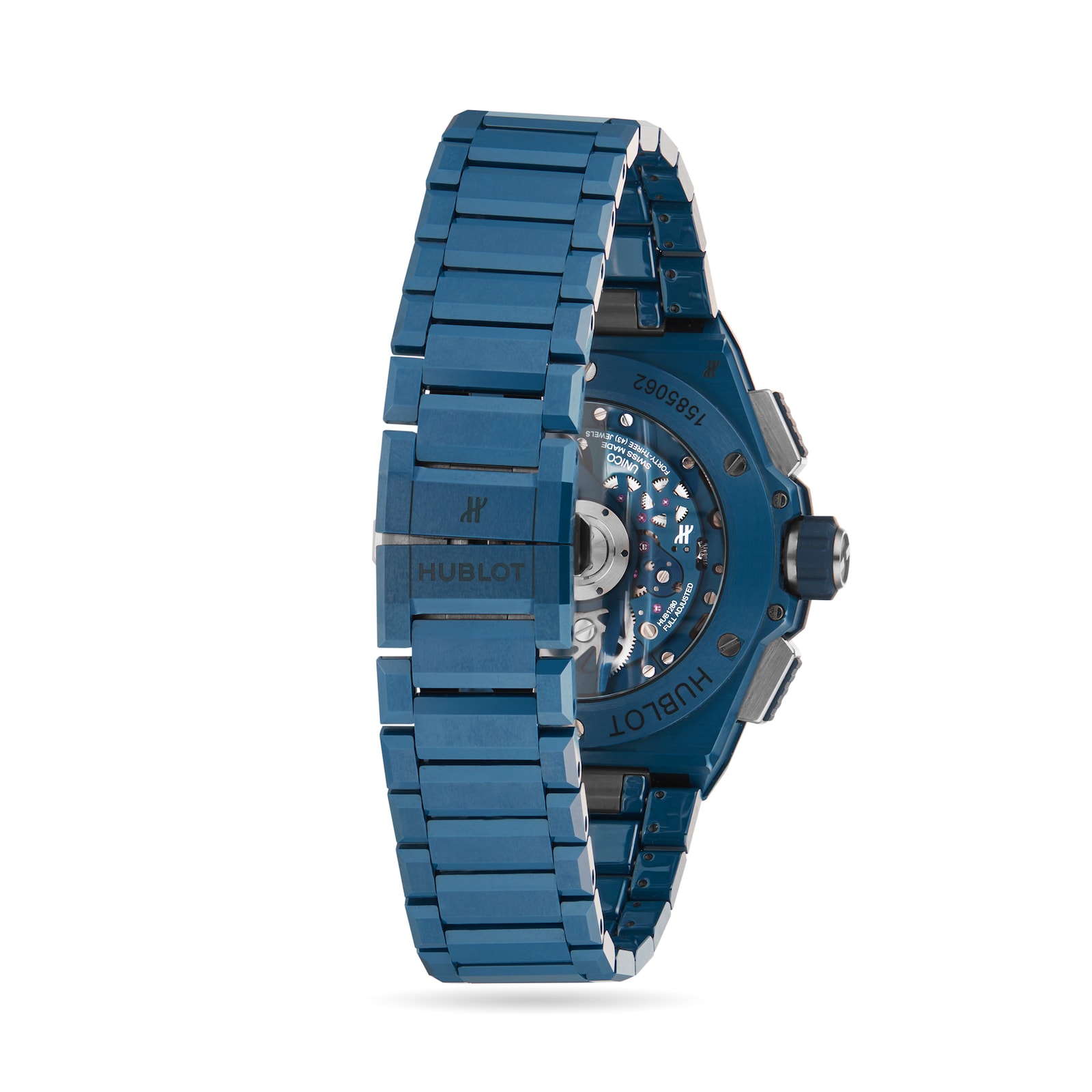 Hublot Big Bang Integrated Blue Ceramic 42mm Mens Watch