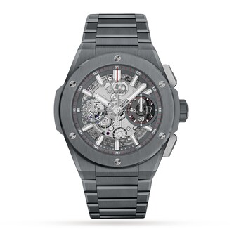 Hublot Big Bang Integrated Grey Ceramic 42mm Mens Watch