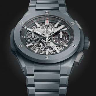 Hublot Big Bang Integrated Grey Ceramic 42mm Mens Watch
