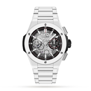 Hublot Big Bang Integrated White Ceramic 42mm Mens Watch