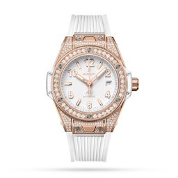 17170800 - Big Bang One Click King Gold White Pavé 33mm Watch