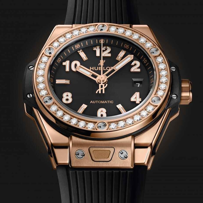 Hublot Big Bang One Click King Gold Diamonds 33mm Watch