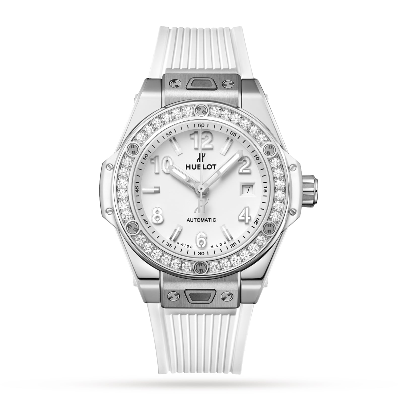 Hublot Big Bang One Click Steel White Diamonds 33mm Watch Hublot Big Bang One Click Steel White Diamonds 33mm Watch
