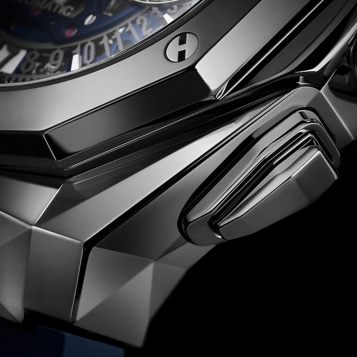 Hublot Limited Edition Classic Fusion Aerofusion Chronograph Orlinski Titanium Blue 45mm Mens Watch