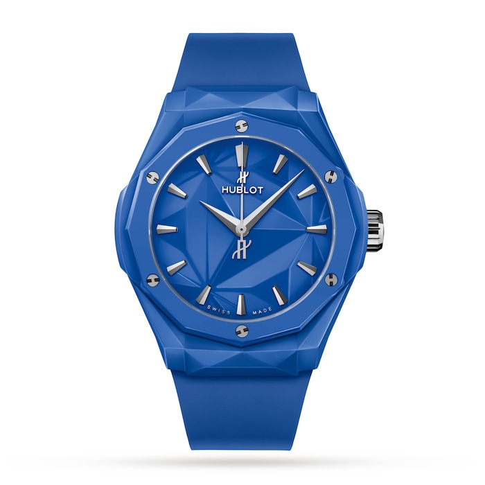 Hublot Classic Fusion Orlinski Blue Ceramic 40mm Mens Watch