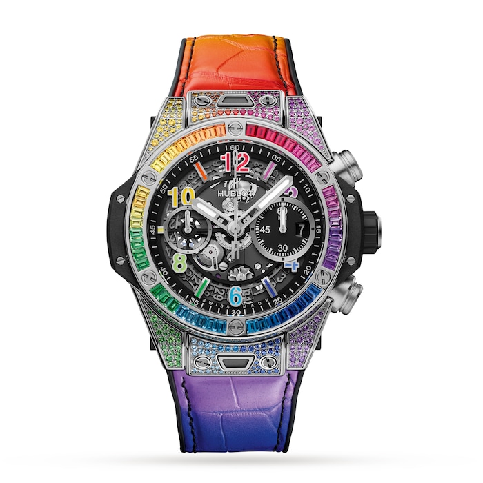 Hublot Big Bang Unico Titanium Rainbow 42mm