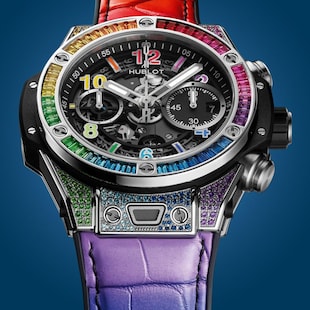 Hublot Big Bang Unico Titanium Rainbow 42mm