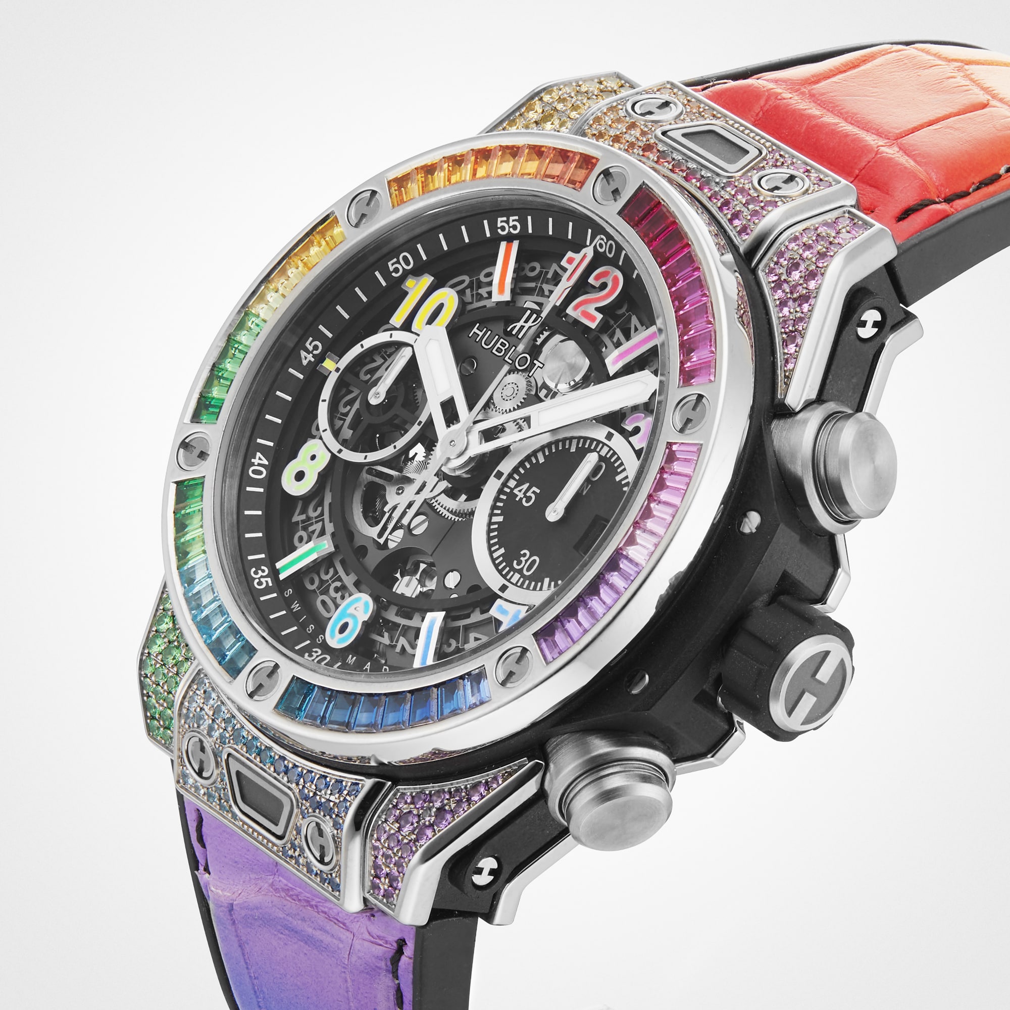 Hublot Big Bang Unico Titanium Rainbow 42mm