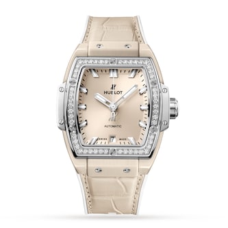 Hublot Spirit Of Big Bang Beige Ceramic Titanium Diamonds 39mm