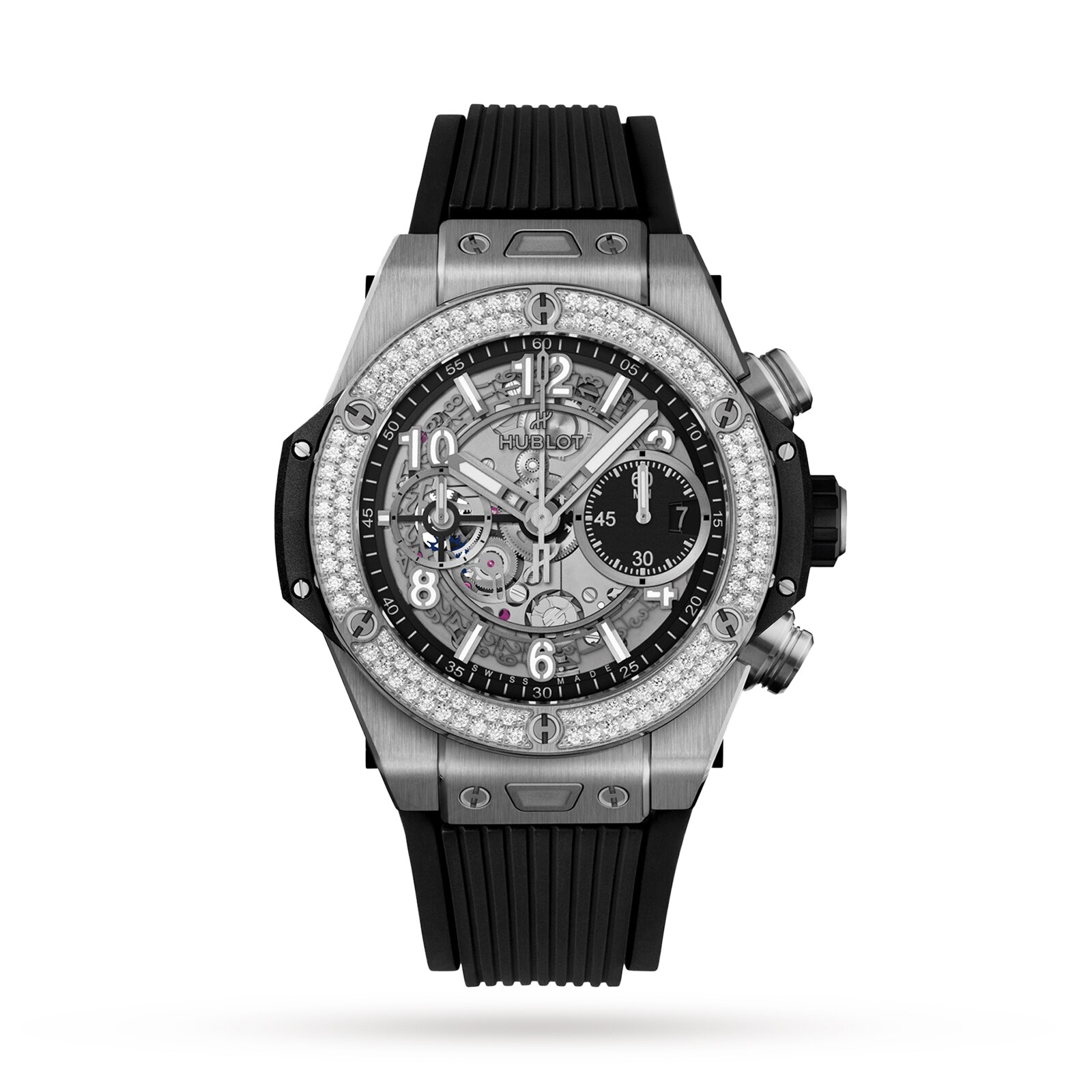 Hublot Big Bang Unico Titanium Diamonds 42mm