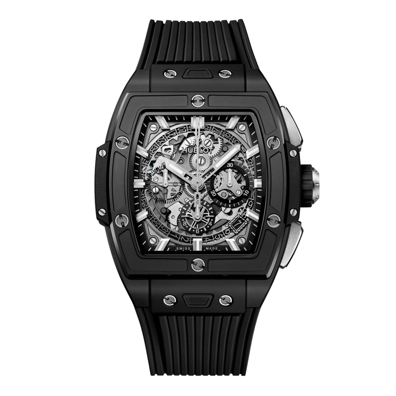 Hublot Spirit Of Big Bang Black Magic 42mm Mens Watch Black Hublot Spirit Of Big Bang Black Magic 42mm Mens Watch Black