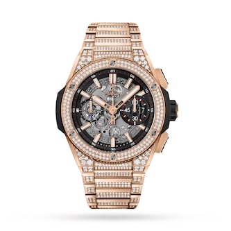 Hublot Big Bang Integrated King Gold Pavé 42mm