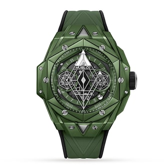 Hublot Big Bang Unico Sang Bleu II Green Ceramic 45mm